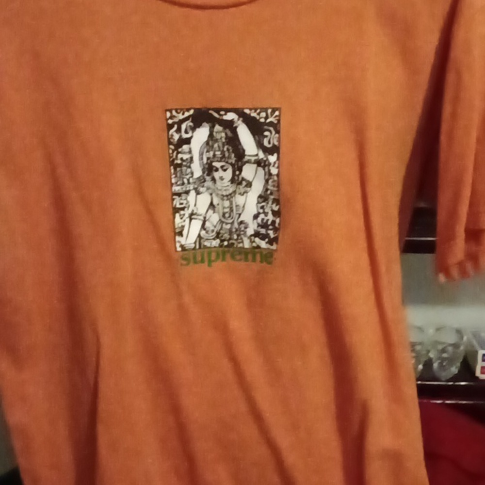 Orange Supreme T shirt